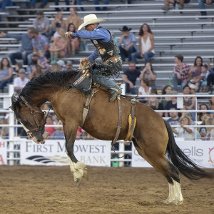 Stevie Ray Hansen busting Broncs